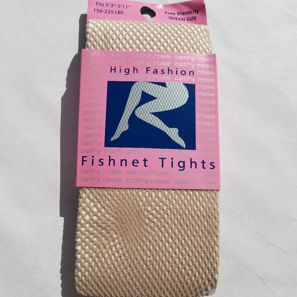Light Skin Nude Fishnets Nylon New Queen Plus size